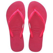 Carica l&#39;immagine nel visualizzatore di Gallery, Model Front: Havaianas Tongs Havaianas Slim Rosa Flux
