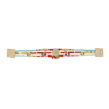 Carica l&#39;immagine nel visualizzatore di Gallery, Product Back: Hipanema Bracelet Metaphor Turquoise Hipanema
