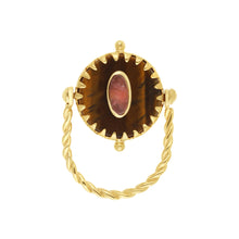 Carica l&#39;immagine nel visualizzatore di Gallery, Model Front: Hipanema Bague Miamor Amber Hipanema
