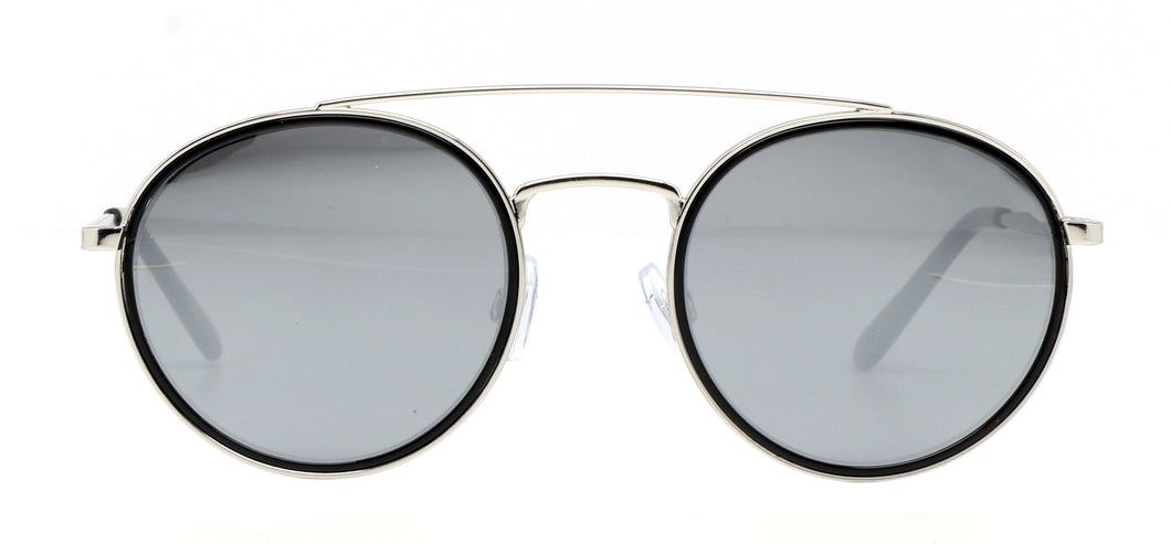 Model Front: Iyu Lunettes De Soleil Ida Gun Metal