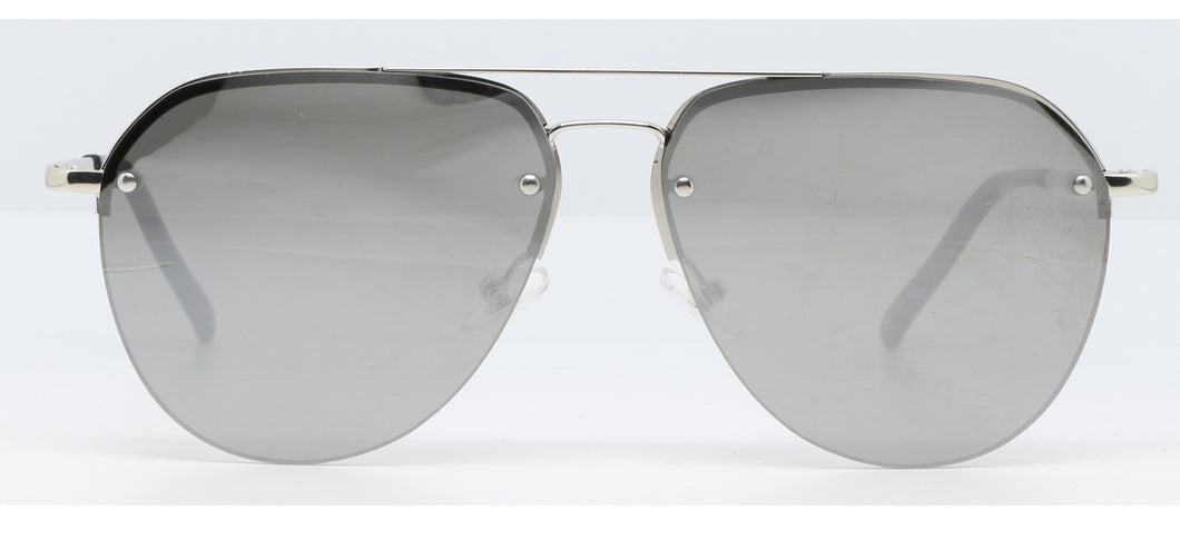 Model Front: Iyu Lunettes De Soleil Maja Argent