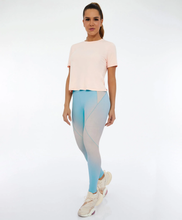 Carica l&#39;immagine nel visualizzatore di Gallery, Legging Blackout Bio Recortes Degrade Azul Bio
