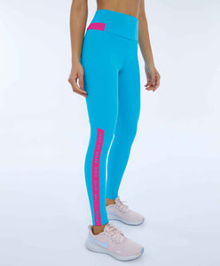 Legging Hyper Detalhe Cos Azul Scuba