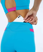 Carica l&#39;immagine nel visualizzatore di Gallery, Legging Hyper Detalhe Cos Azul Scuba
