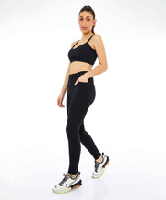 Carica l&#39;immagine nel visualizzatore di Gallery, Legging Unique Recortes Preto
