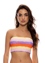 Carica l&#39;immagine nel visualizzatore di Gallery, Model Front: Luli Fama Haut Top Tube Miami Sunsets
