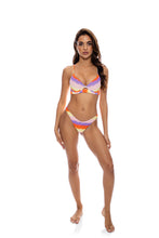 Carica l&#39;immagine nel visualizzatore di Gallery, Model Front: Luli Fama Ensemble Underwire Miami Sunsets
