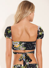 Carica l&#39;immagine nel visualizzatore di Gallery, Model Back: Maaji Haut Top Black Bouquete Antonia Flirt
