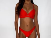 Carica e avvia il video nel visualizzatore di galleria, Top Underwire Hot Tropics Red
