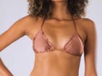 Carica e avvia il video nel visualizzatore di galleria, Video: Rio De Sol Bas Bottom Shimmer-Copper Frufru-Fio
