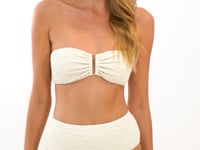 Carica e avvia il video nel visualizzatore di galleria, Video: Rio De Sol Bas Bottom Brisa-Offwhite Hotpants
