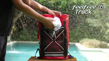 Carica e avvia il video nel visualizzatore di galleria, Video: Feelfree Sac De Plage Go Pack 20L Orange
