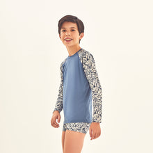 Carica l&#39;immagine nel visualizzatore di Gallery, Rash Guard Kids Costela Aco Off White UPF50+
