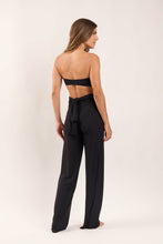 Carica l&#39;immagine nel visualizzatore di Gallery, Model Back: Rio De Sol Pantalon De Plage Black Pants Knot
