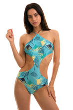 Carica l'immagine nel visualizzatore di Gallery, Model Front: Rio De Sol Une Pièce Body Flower Geometric
