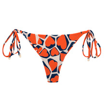Carica l&#39;immagine nel visualizzatore di Gallery, Product Front: Rio De Sol Bas Bottom Amore-Red Cheeky-Tie
