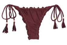 Carica l&#39;immagine nel visualizzatore di Gallery, Product Front: Rio De Sol Bas Bottom Barolo Frufru-Fio
