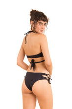 Carica l&#39;immagine nel visualizzatore di Gallery, Model Back: Rio De Sol Bas Bottom Dots-Black Madrid
