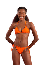 Carica l&#39;immagine nel visualizzatore di Gallery, Model Front: Rio De Sol Bas Bottom Dots-Orange Frufru
