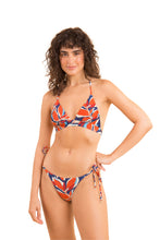 Carica l&#39;immagine nel visualizzatore di Gallery, Model Front: Rio De Sol Bas Bottom Leaves Cheeky-Micro
