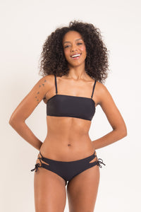 Model Front: Rio De Sol Bas Bottom Nero Madrid