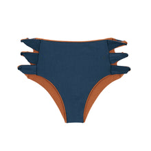 Carica l&#39;immagine nel visualizzatore di Gallery, Product Back: Rio De Sol Bas Bottom Nocciola High-Waist-Spin
