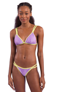 Model Front: Rio De Sol Bas Bottom Orchid Mini-Duo