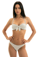 Carica l&#39;immagine nel visualizzatore di Gallery, Model Front: Rio De Sol Bas Bottom Perola Bandeau
