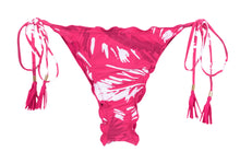 Carica l&#39;immagine nel visualizzatore di Gallery, Product Front: Rio De Sol Bas Bottom Pink-Palms Frufru-Fio
