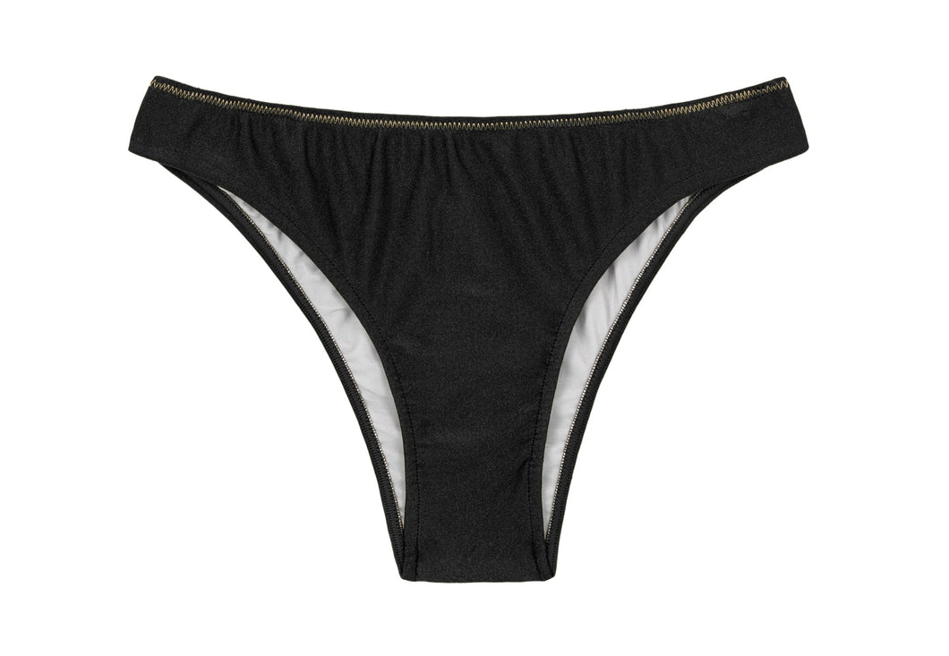 Product Front: Rio De Sol Bas Bottom Shimmer-Black Essential