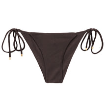 Carica l&#39;immagine nel visualizzatore di Gallery, Product Front: Rio De Sol Bas Bottom Shimmer-Coffee Cheeky-Tie
