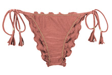 Carica l&#39;immagine nel visualizzatore di Gallery, Product Front: Rio De Sol Bas Bottom Shimmer-Copper Frufru
