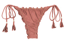 Carica l&#39;immagine nel visualizzatore di Gallery, Product Front: Rio De Sol Bas Bottom Shimmer-Copper Frufru-Fio
