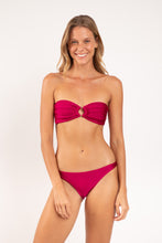 Carica l&#39;immagine nel visualizzatore di Gallery, Model Front: Rio De Sol Bas Bottom Shimmer-Desejo Leblon
