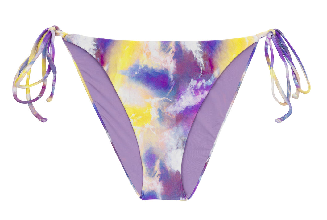 Product Front: Rio De Sol Bas Bottom Tiedye-Purple Ibiza-Comfy