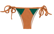 Carica l&#39;immagine nel visualizzatore di Gallery, Product Front: Rio De Sol Bas Calcinha Copper Green
