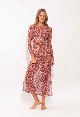 Model Front: Rio De Sol Vêtement De Plage Dune Dress Lucy