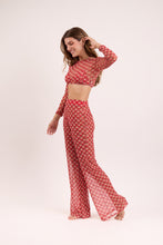Carica l&#39;immagine nel visualizzatore di Gallery, Image 03: Rio De Sol Pantalon De Plage Floral-Scales Pants Lana
