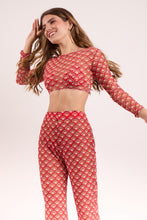 Carica l&#39;immagine nel visualizzatore di Gallery, Image 06: Rio De Sol Pantalon De Plage Floral-Scales Pants Lana

