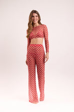 Carica l&#39;immagine nel visualizzatore di Gallery, Model Front: Rio De Sol Haut De Plage Floral-Scales Top Harper
