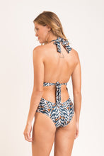 Carica l&#39;immagine nel visualizzatore di Gallery, Model Back: Rio De Sol Une Pièce Ikat Mel-Op

