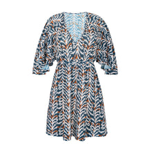 Carica l&#39;immagine nel visualizzatore di Gallery, Product Front: Rio De Sol Mini Dress Ikat Mini Dress
