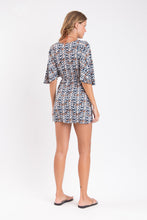 Carica l&#39;immagine nel visualizzatore di Gallery, Model Back: Rio De Sol Mini Dress Ikat Mini Dress
