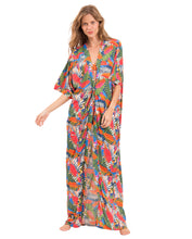 Carica l&#39;immagine nel visualizzatore di Gallery, Gallery: Rio De Sol Vêtement De Plage Jungle Long Dress
