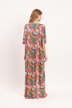 Carica l&#39;immagine nel visualizzatore di Gallery, Model Back: Rio De Sol Vêtement De Plage Jungle Long Dress
