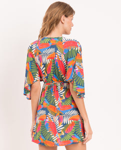 Image 07: Rio De Sol Vêtement De Plage Jungle Mini Dress
