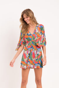 Image 08: Rio De Sol Vêtement De Plage Jungle Mini Dress