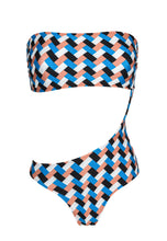 Carica l&#39;immagine nel visualizzatore di Gallery, Product Front: Rio De Sol Une Pièce Maio Geometric
