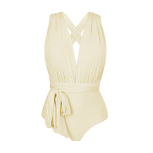 Carica l&#39;immagine nel visualizzatore di Gallery, Product Front: Rio De Sol Une Pièce Off-White Marina
