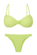 Carica l&#39;immagine nel visualizzatore di Gallery, Product Front: Rio De Sol Ensemble Set Bora-Citrus Bandeau-Joy Leblon

